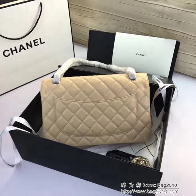 香奈兒CHANEL 升級版A1113全新經典小羊皮金銀鏈條單肩斜挎包 DSC1729